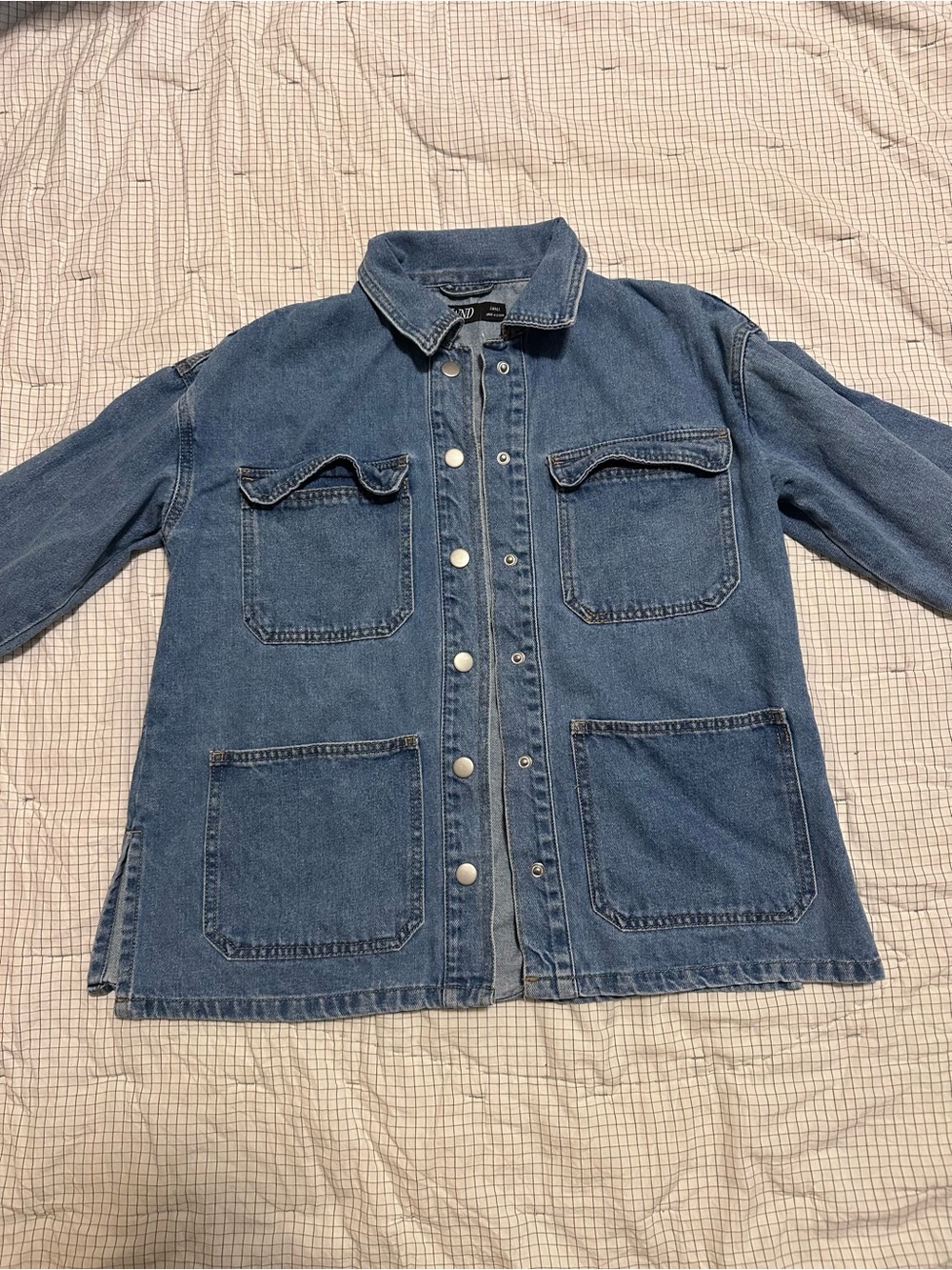 Denim Utility Jacket - Blue